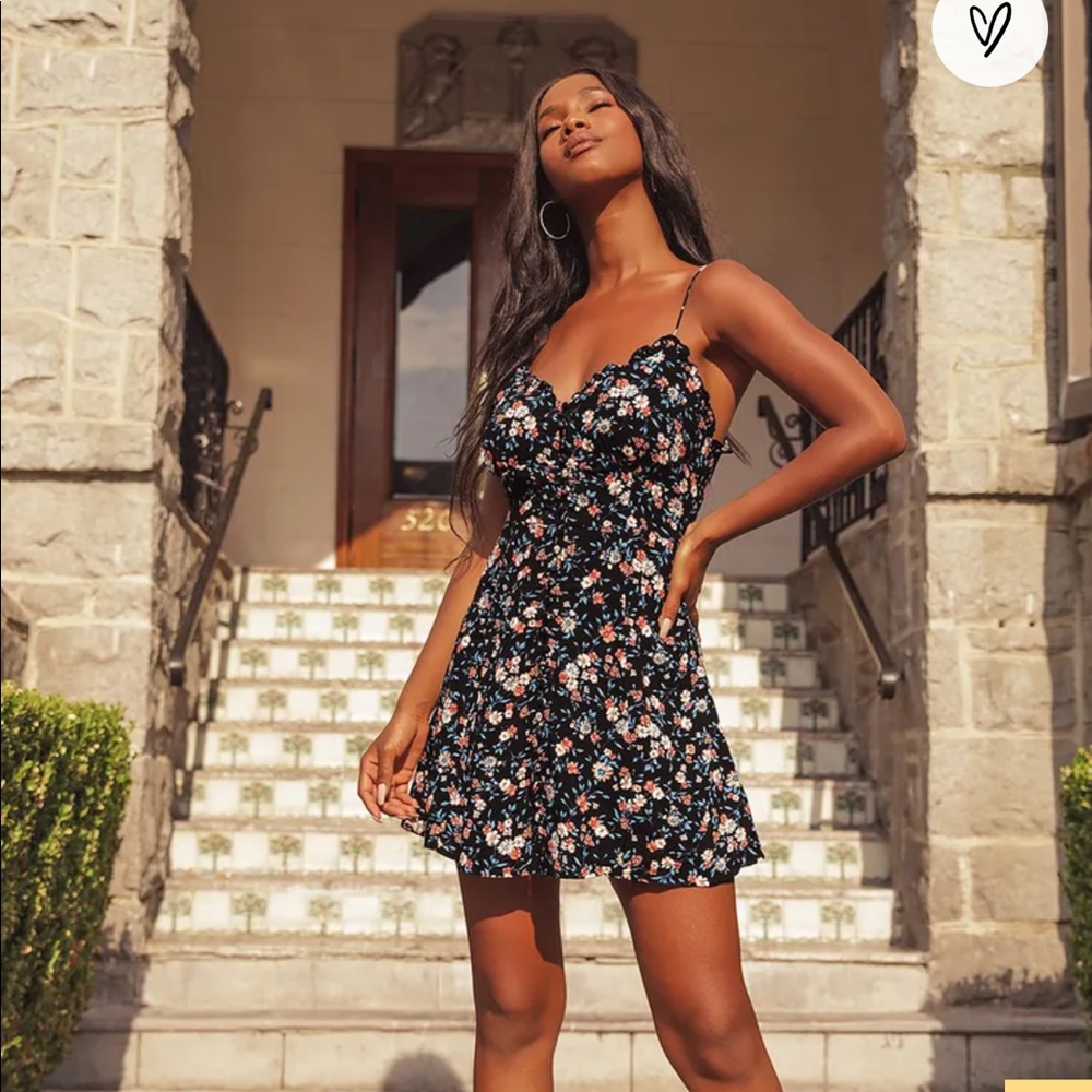 Lulus floral dress